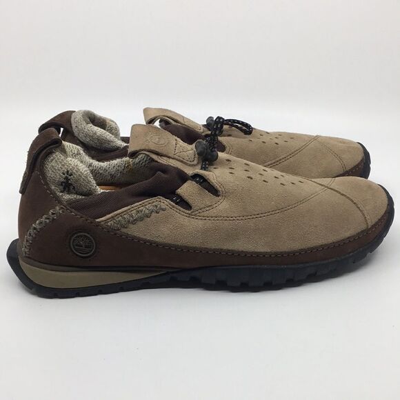 Timberland x Smartwool Tan Suede Slip On Shoes Power Lounger Women’s size 8.5 - Picture 1 of 15